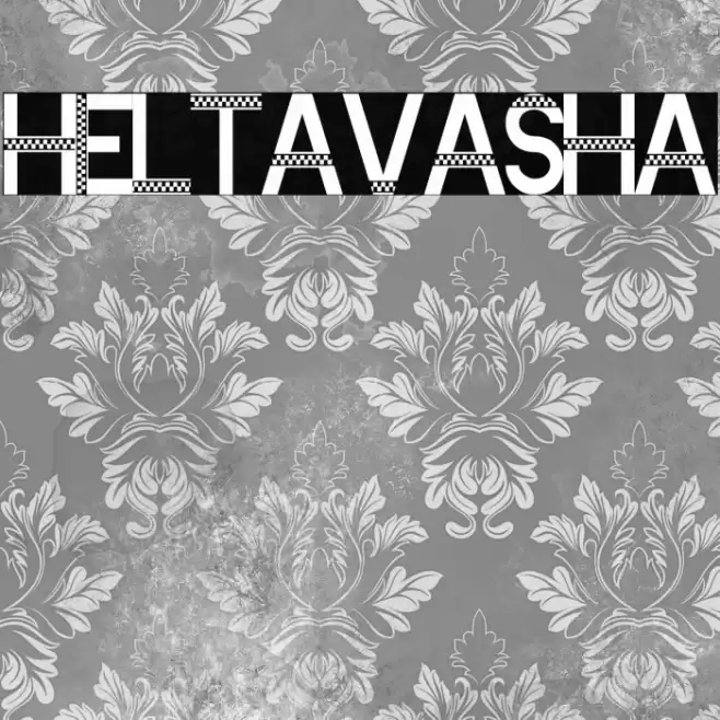 Heltavasha Font examples