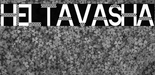 Heltavasha Font examples