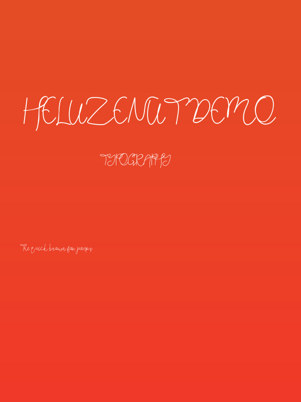 Heluzenut Demo Poster