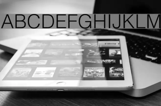 HelvLight Regular Font examples