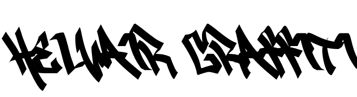 Helvair Graffiti  免费字体下载