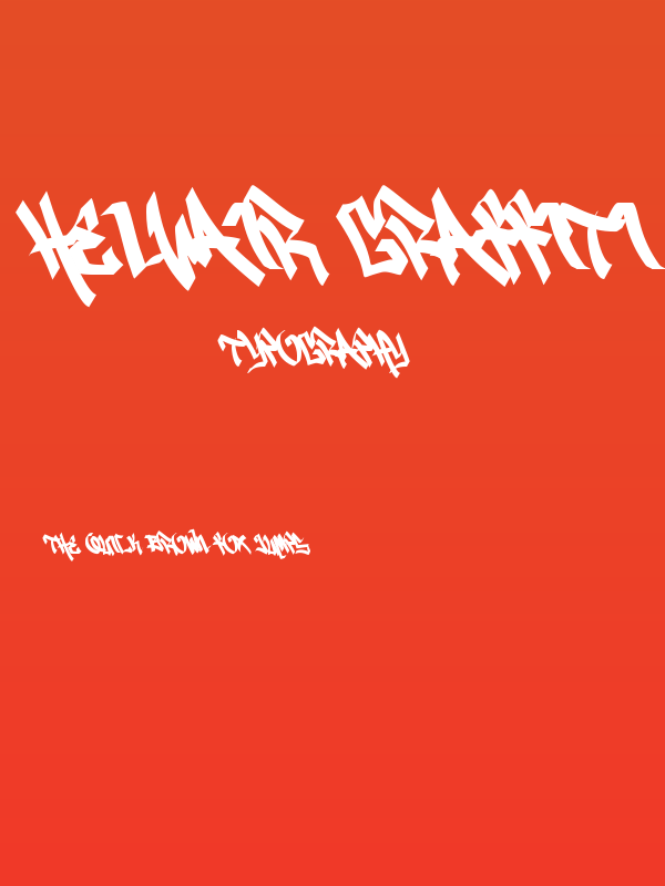 Helvair Graffiti Poster