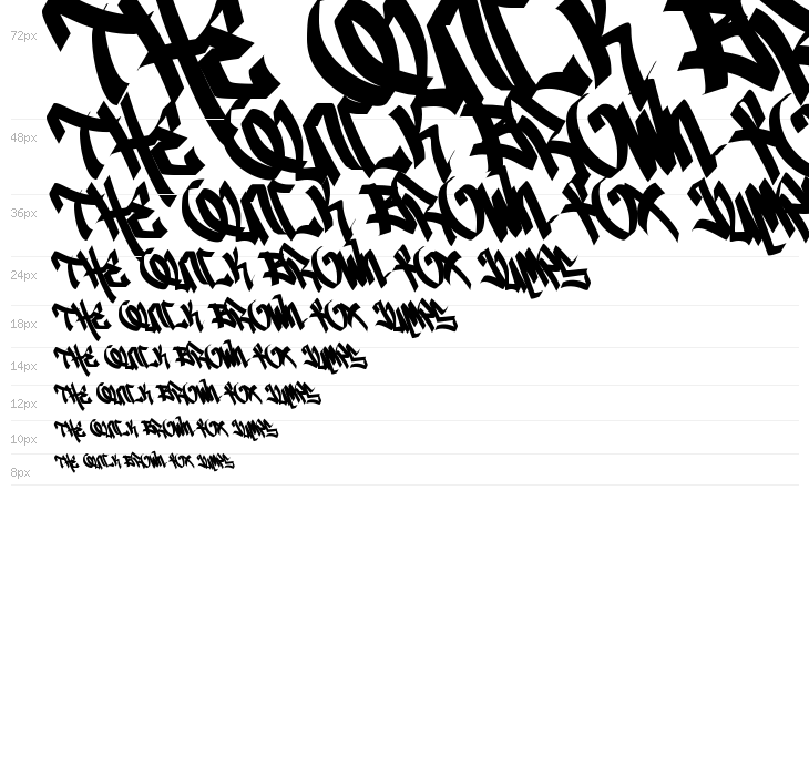 Helvair Graffiti Waterfall