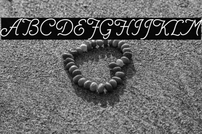 Helve Cursive Font examples