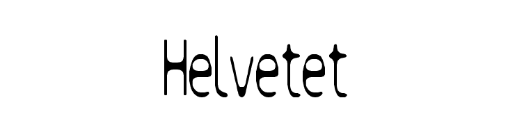 Helvetet  Free Fonts Download