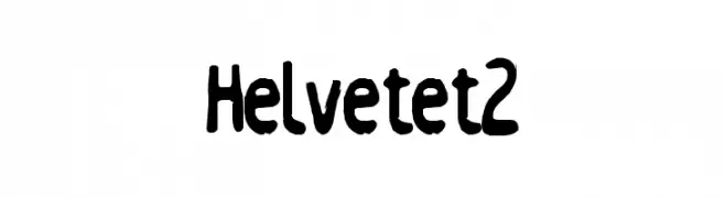 Helvetet2  Frei Schriftart Herunterladen