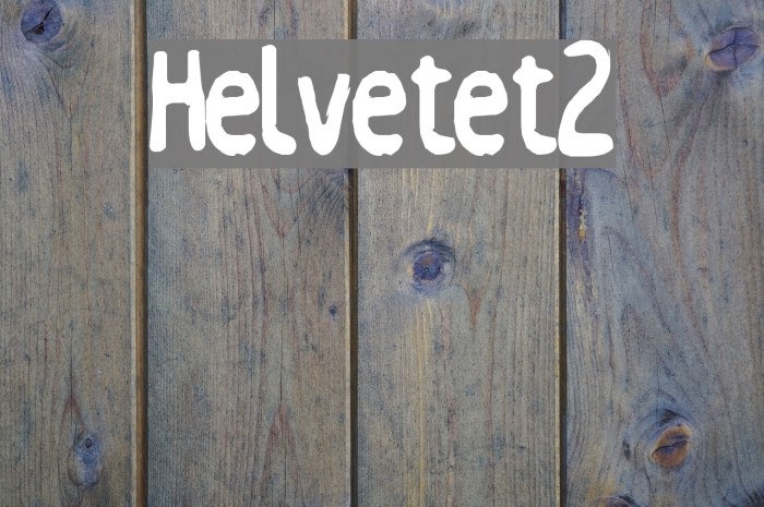 Helvetet2 Font examples