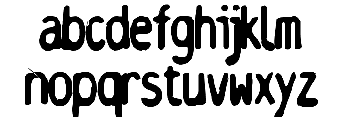 Helvetet2 Font LOWERCASE