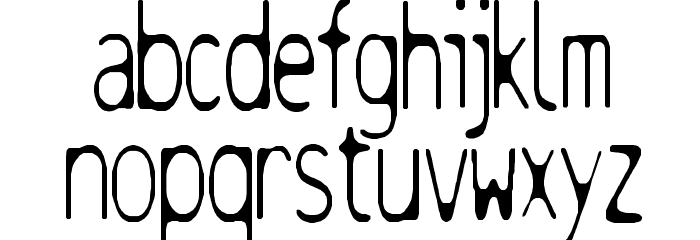 Helvetet Font LOWERCASE