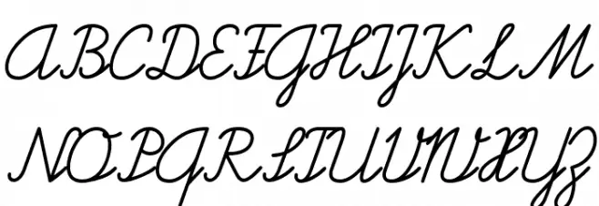 Helvetia Verbundene Regular Schriftart Groß