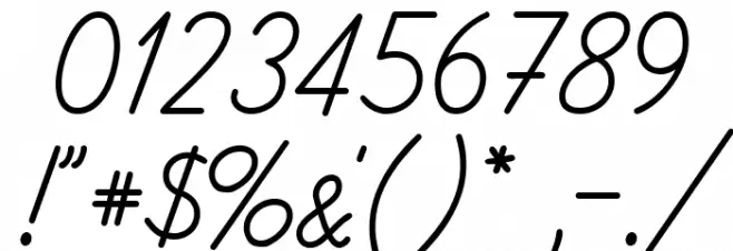 HelvetiaVerbundene Font OTHER CHARS