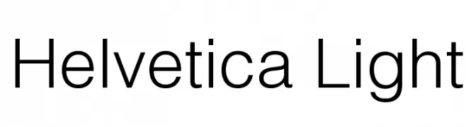 Helvetica Light  font caratteri gratis