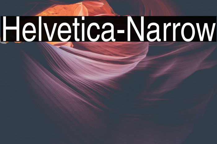 helvetica Narrow font kit for photoshop