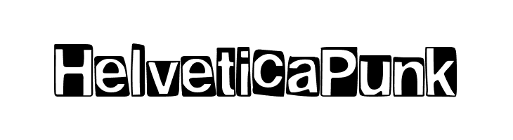 Helvetica Punk  免费字体下载