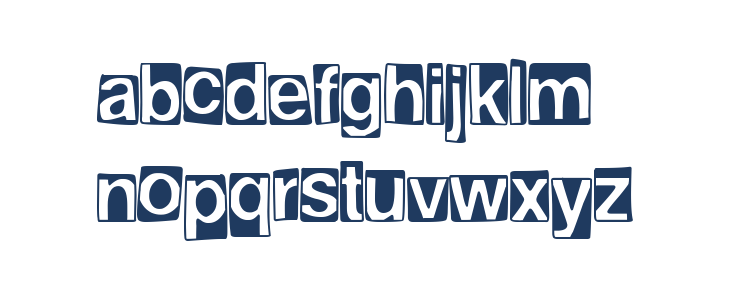 Helvetica Punk Lowercase