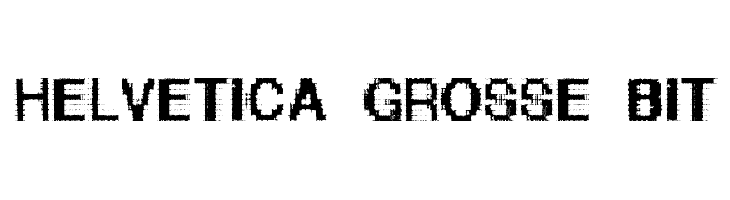 Helvetica-grosse-bit  Free Fonts Download