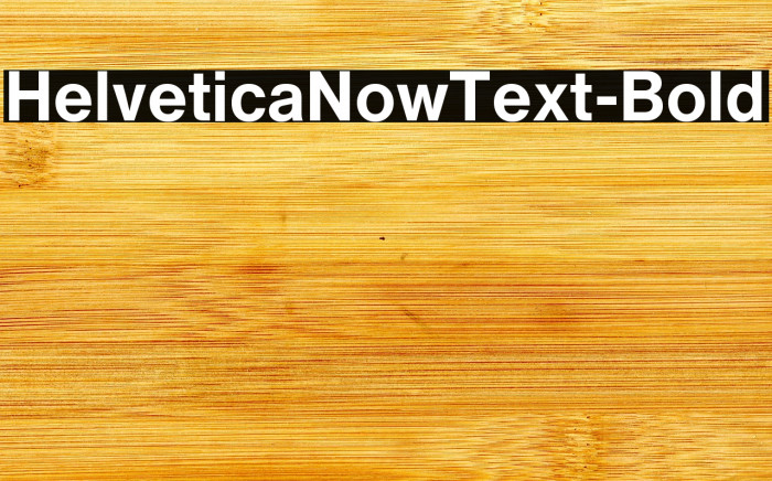 HelveticaNowText-Bold Font examples