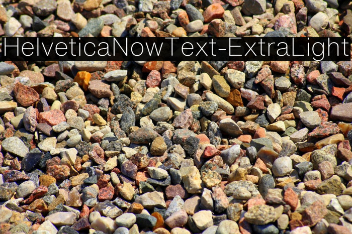 HelveticaNowText-ExtraLight Font examples