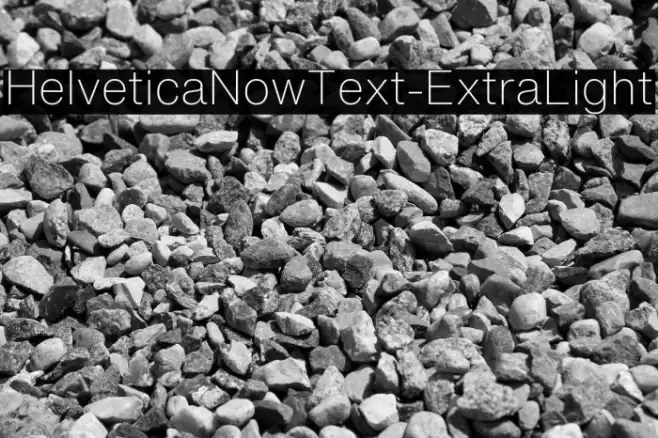 HelveticaNowText-ExtraLight 字体 examples