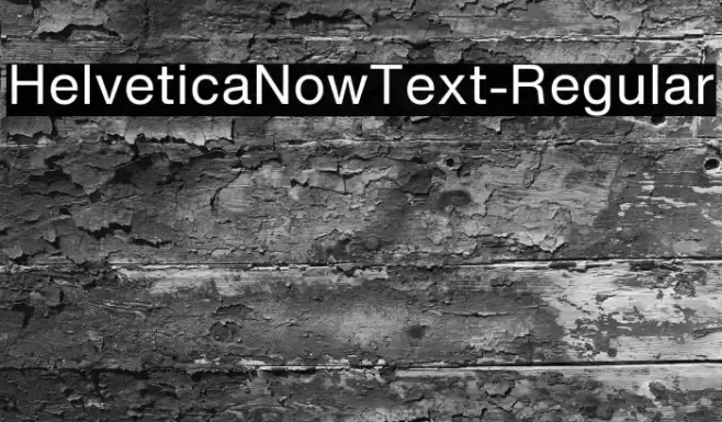 HelveticaNowText-Regular Fuentes examples