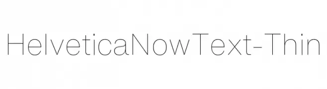 HelveticaNowText-Thin  नि: शुल्क फ़ॉन्ट्स डाउनलोड
