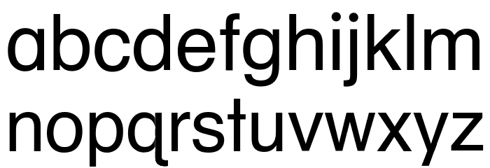 HelveticaSchool Font LOWERCASE
