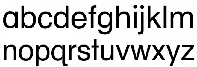 HelveticaSchool خط أحرف صغيرة