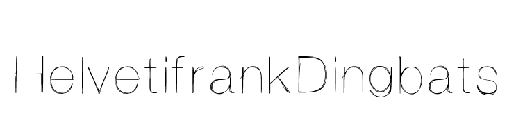 HelvetifrankDingbats  Frei Schriftart Herunterladen