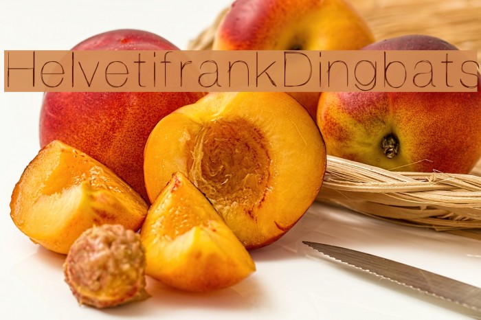 HelvetifrankDingbats Font examples