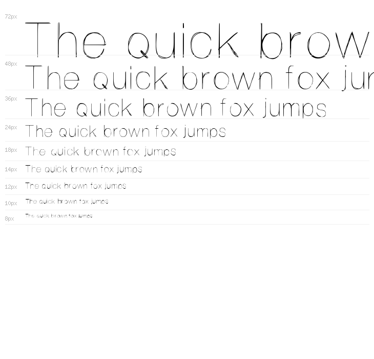 HelvetifrankDingbats Waterfall