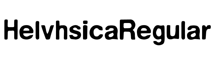 Helvhsica Regular  font caratteri gratis