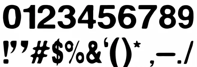 Helvhsica Regular Font OTHER CHARS