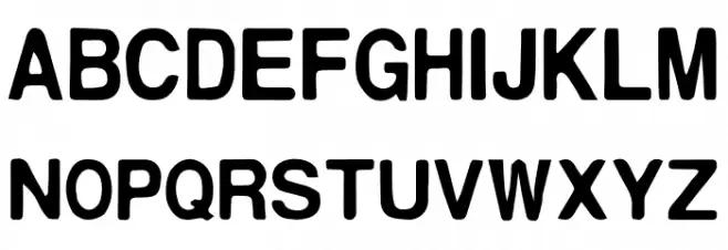 Helvhsica Regular Polices MAJUSCULES