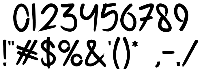 Helynovia Font OTHER CHARS