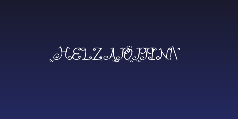 Helzapoppin!" Social Header