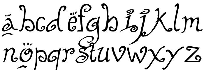 Helzapoppin!` Font LOWERCASE