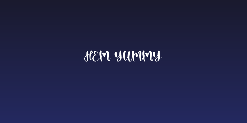 Hem Yummy Social Header