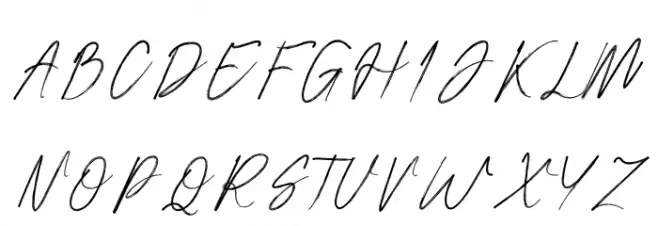 Hembusan Font UPPERCASE