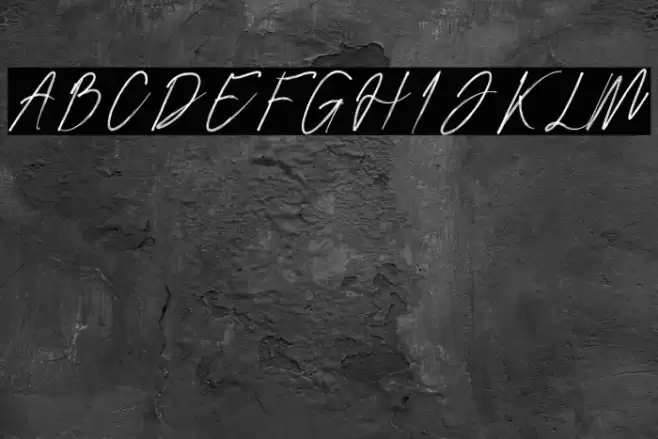 Hembusan Font examples