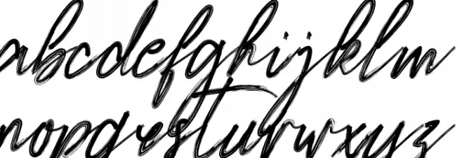 Hembusan Schriftart Kleinbuchstaben