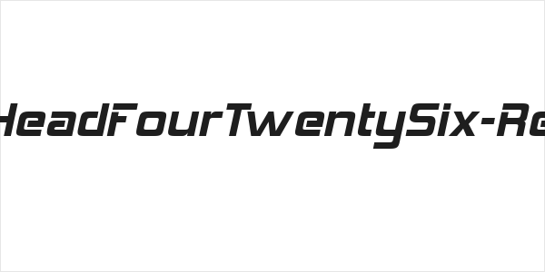 HemiHeadFourTwentySix-Regular Logo