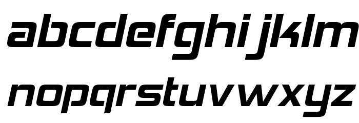 HemiHeadFourTwentySix-Regular Font LOWERCASE