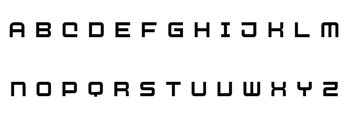 Hemicube Type PERSONAL USE ONLY Font LOWERCASE