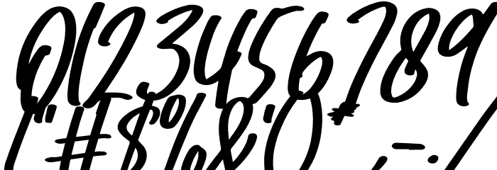 Hemilton Italic Font OTHER CHARS