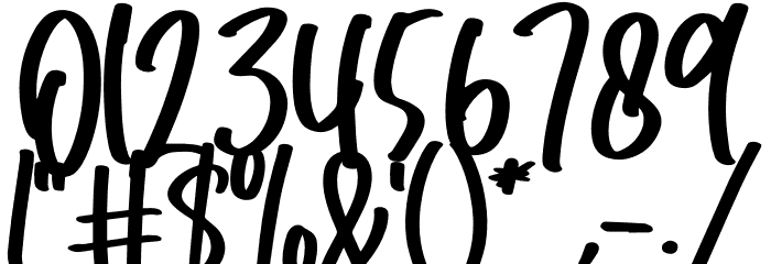 Hemilton Font OTHER CHARS