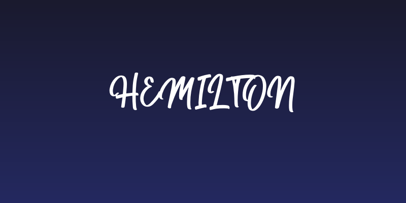 Hemilton Social Header
