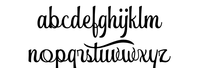 Hemisphers Font LOWERCASE