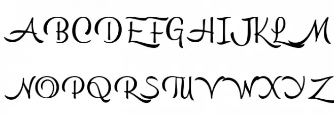 Hemisphers Schriftart Groß