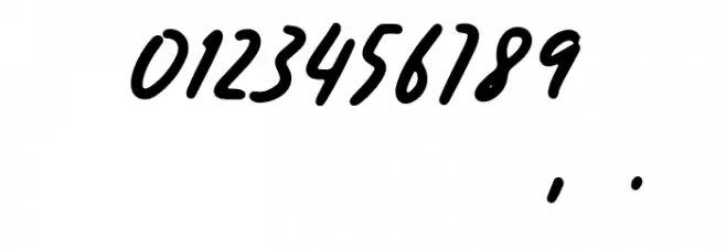 HemisphersScript Font OTHER CHARS