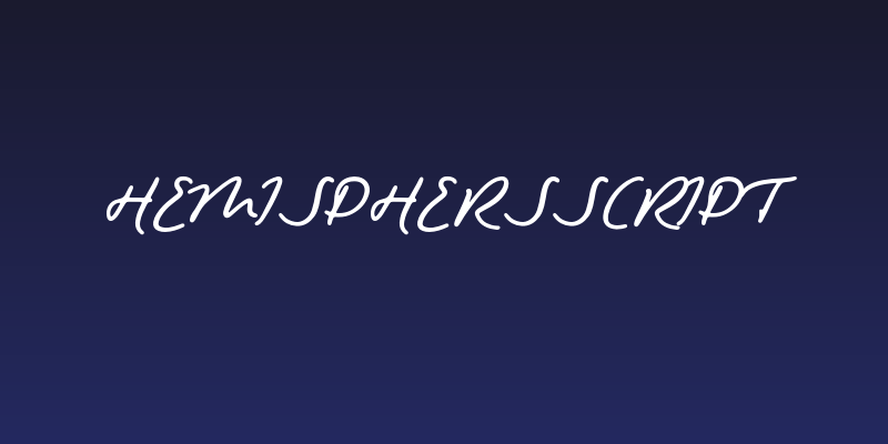 HemisphersScript Social Header